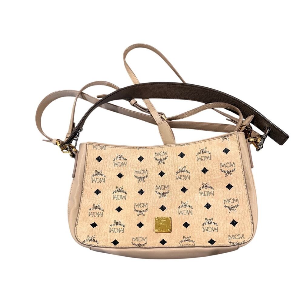 MCM Monogram Crossbody Bag
